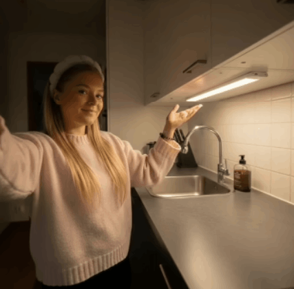 sensso motion sensor testimonial  Olivia D.