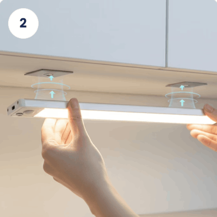 step 2 of sensso light